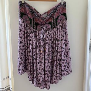 Free People Elowen Tube Romper